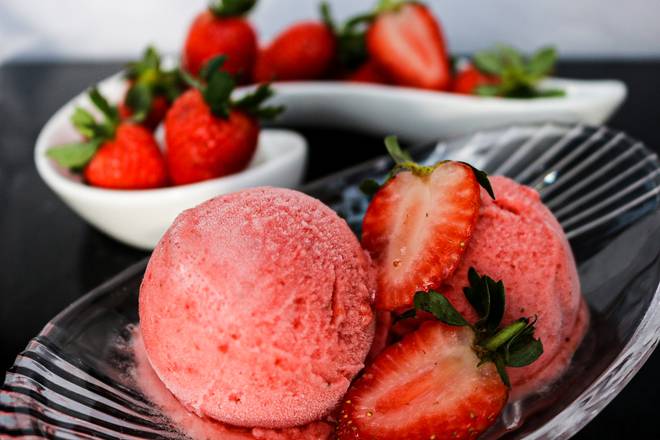 Strawberry Sorbet